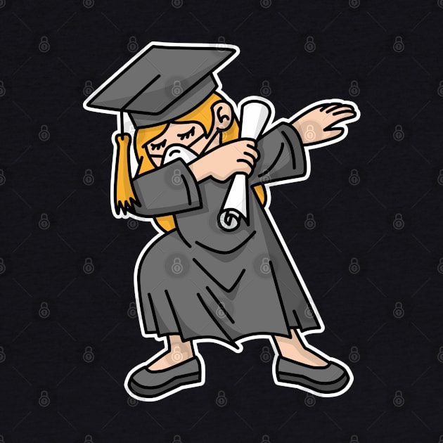 2020 DAB DABBING graduation quarantine girl senior by LaundryFactory